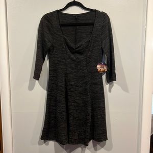 Juniors Bebop NWT fit n flare dress from Macys size L Grey